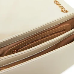 Borsa a Spalla e a Tracolla LOVE MOSCHINO linea Quilted Trapuntata Avorio