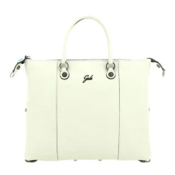 Borsa Donna a Mano con Tracolla GABS G3 PLUS Medium in Pelle Martellata Verde Colonia