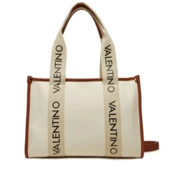 Borsa Donna a Spalla VALENTINO BAGS linea Candle Colore Naturale - Cuoio