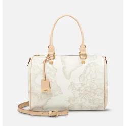 Borsa Donna Bauletto Medio 1A Classe Alviero Martini linea Geo White D080