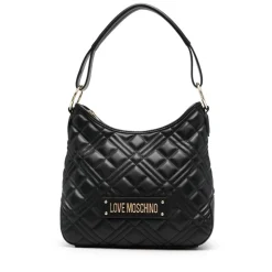 Hobo Bag LOVE MOSCHINO linea Quilted colore Nero