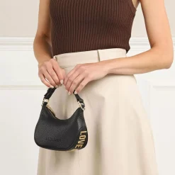 Hobo Bag Small LOVE MOSCHINO linea Giant Logo colore Nero