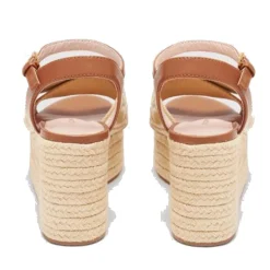 Scarpe Donna COCCINELLE Sandali con Zeppa Colore Cuir Natural - Ecru