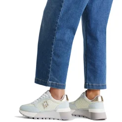 Scarpe Donna LIU JO Amazing 25 Sneakers Platform in Suede e Mesh Water