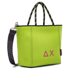 Shopping Bag Media SUN68 linea Jacqueline Neo in Scuba color Lime