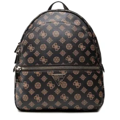 Zaino Donna GUESS Linea Manhattan Colore Mocha Logo Misura Grande